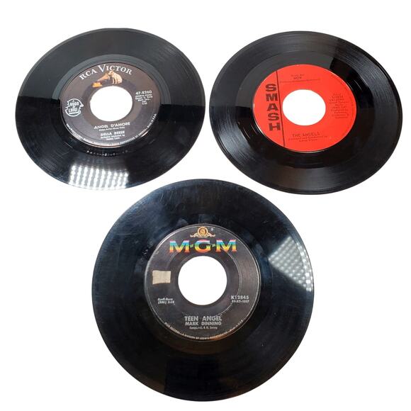 Junk Lot of 20 Vinyl Records 45 rpm 2 8 Tracks Variety Mixed Media Artists Music - Picture 9 of 16